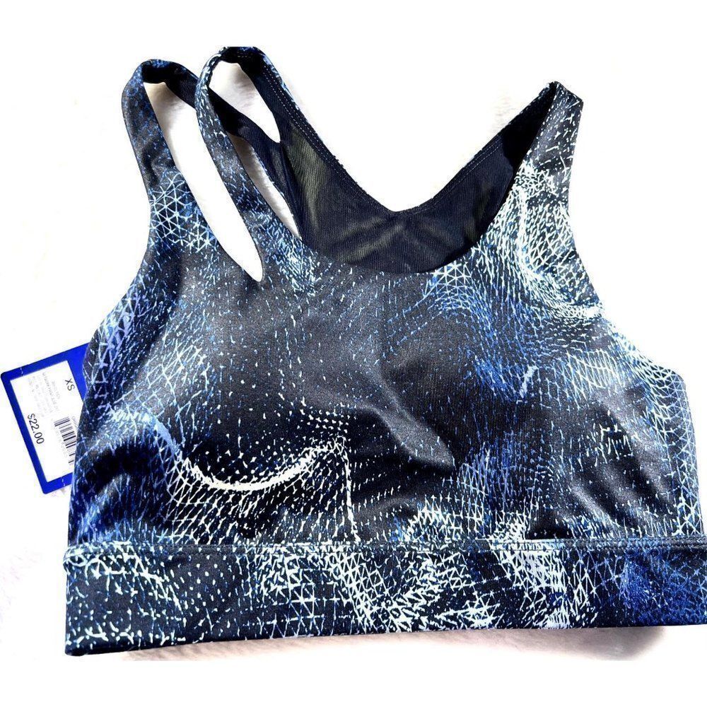 Joy Lab Multicolor Strappy XS Sports Bra NWT
